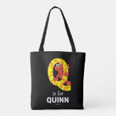 Tote Bag Elmo Alphabet | Point de question Q (Dos)