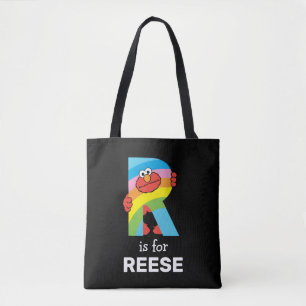 Tote Bag Elmo Alphabet   R arc-en-ciel