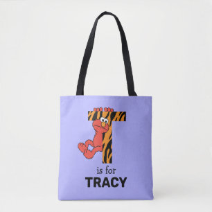 Tote Bag Elmo Alphabet   T Tiger