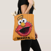 Tote Bag Elmo - Boo ! | Ajouter Votre Nom (De près)