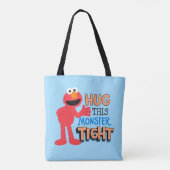 Tote Bag Elmo | Enserrez ce monstre serré (Dos)