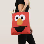 Tote Bag Elmo Face Art (De près)