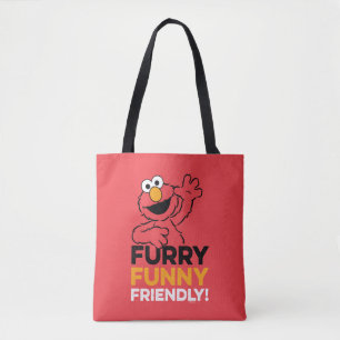 Tote Bag Elmo   Furry Amical