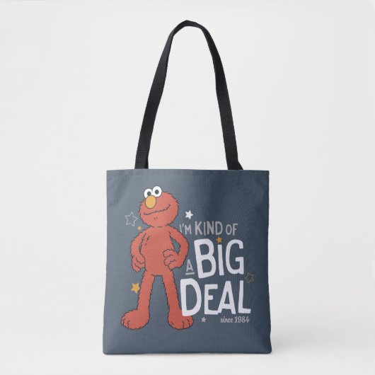 Tote Bag Elmo | Je suis une sorte de Big Deal (Devant)