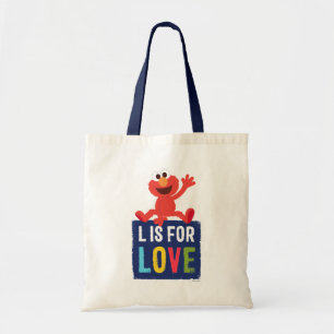 Tote Bag Elmo L pour Amour