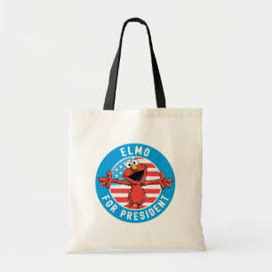 Tote Bag Elmo pour Président - Drapeau