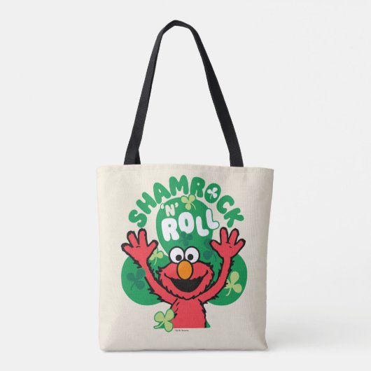 Tote Bag Elmo | Rouleau "N" shamrock (Dos)