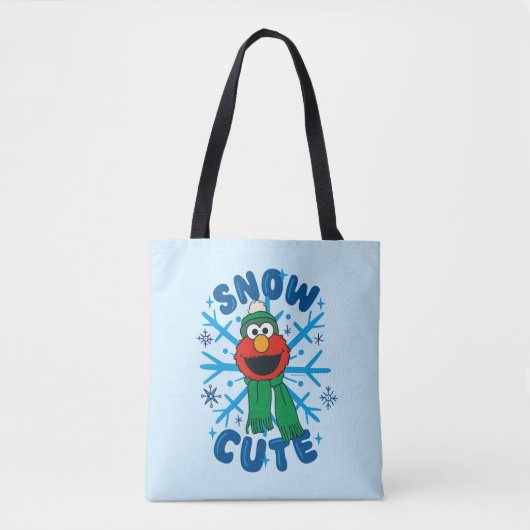 Tote Bag Elmo Snow Cute (Devant)