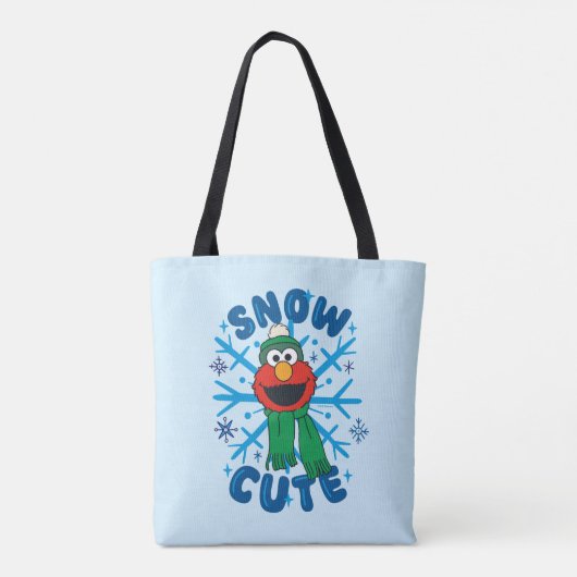 Tote Bag Elmo Snow Cute (Dos)