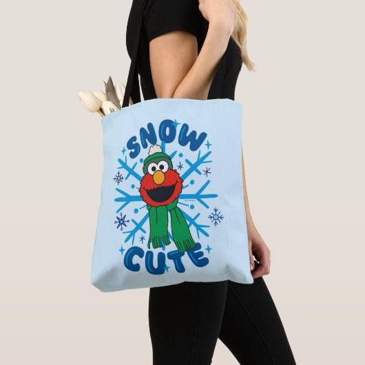 Tote Bag Elmo Snow Cute (De près)