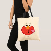 Tote Bag Elmo Visage Envoyant un Bisou (Devant (produit))