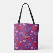 Tote Bag Elmo vous aime Motif de la Saint Valentin (Dos)