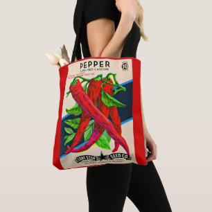 Tote Bag Emballage de graines dans les années 1950