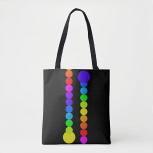 Tote Bag Emballages d'arc-en-ciel de diversité de la FIERTÉ