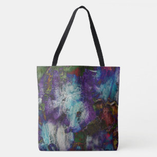 Tote Bag Emballages floraux d'éclaboussure
