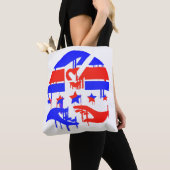 Tote Bag Emblème Créatif d'Autorisation et de Représentatio (De près)