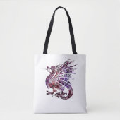 Tote Bag Emblème de Totem animal de Dragon Spirit (Devant)