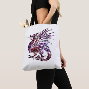 Tote Bag Emblème de Totem animal de Dragon Spirit