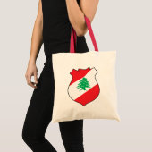 Tote Bag emblème du liban (Devant (produit))