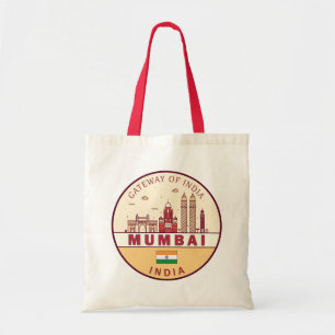 Tote Bag Emblème Skyline de Mumbai India