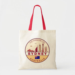 Tote Bag Emblème Skyline de Sydney Australia City