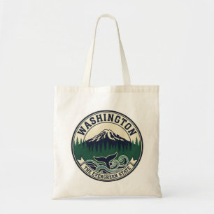 Tote Bag Emblème vintage de l'État de Washington