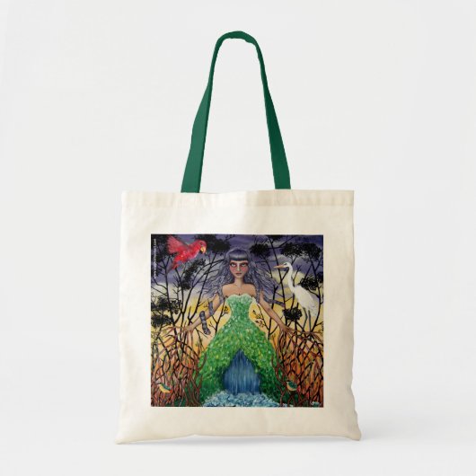 Tote Bag Embrouillé dans les palétuviers (Devant)