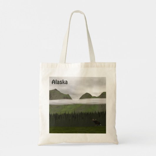 Tote Bag Emerald Alaska (Dos)