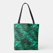 Tote Bag Emerald and Gold Safari Series Design 10 (Dos)