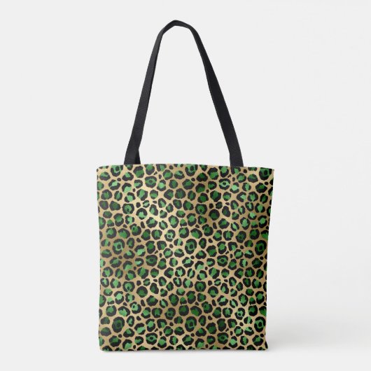 Tote Bag Emerald et Gold Safari Series Design 8 (Dos)