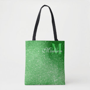 Tote Bag Emerald Green Parties scintillant Glitz & Glam