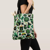 Tote Bag Emerald Isle Charme : Pat de la Saint Patrick sans (De près)