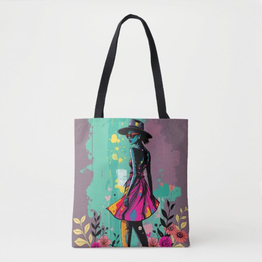 Tote Bag Emerald Muse Duet  (Devant)