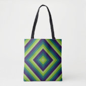Tote Bag Émeraude Pulse (Devant)