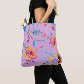 Tote Bag Émeute fleur sauvage (De près)