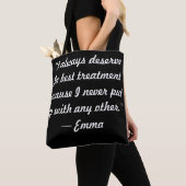 Tote Bag Emma attitude (De près)