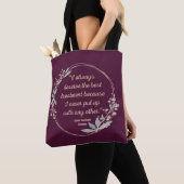 Tote Bag Emma By Jane Austen Citation II - Style mignon (De près)