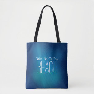 Tote Bag Emmène-Moi À La Plage Sous L'Eau