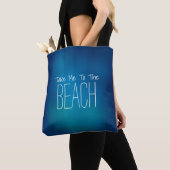 Tote Bag Emmène-Moi À La Plage Sous L'Eau (De près)