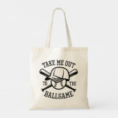 Tote Bag Emmène-Moi Au Ballgame (Dos)