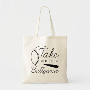 Tote Bag Emmène-Moi Au Ballgame