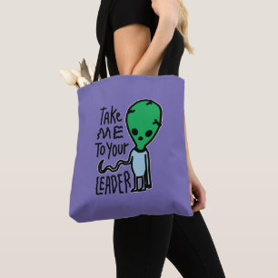 Tote Bag Emmenez-moi à votre chef Citation sarcastique Al