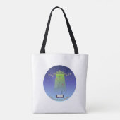 Tote Bag Emmenez-moi à votre lecteur (Dos)