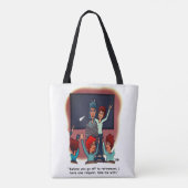 Tote Bag Emmenez-Moi Avec La Retraite (Dos)