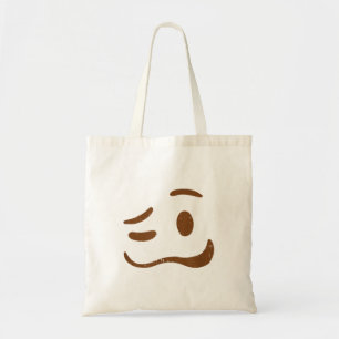 Tote Bag Emojis Halloween Crung bouche Woozy visage Emojis