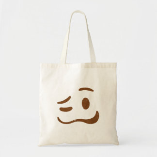 Tote Bag Emojis Halloween Crung bouche Woozy visage Emojis