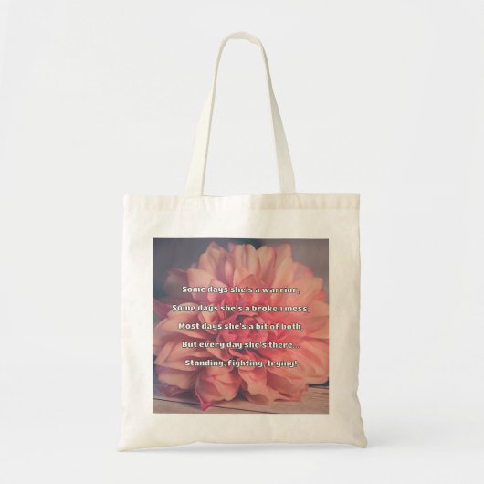 Tote Bag Empath Strength Positive Citation Encouragement (Devant)