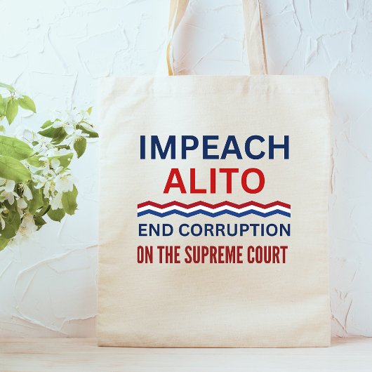 Tote Bag Empêcher Samuel Alito juge de la Cour suprême