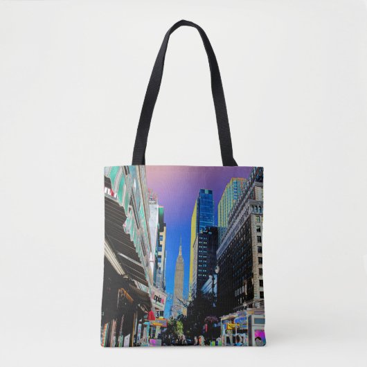 Tote Bag Empire State Building de la 42e affiche de St New (Devant)