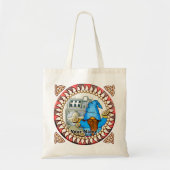 Tote Bag Emplacements de cloche gnome  (Devant)